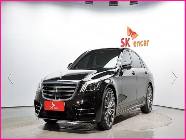  소량의 매물 S-클래스-W222 S450L 4MATIC 중고차