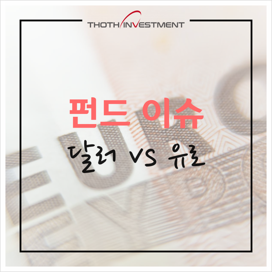  펀드 이슈 : 달러, 유로 환율로 본 시황 점검 … 반등