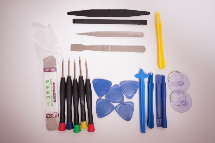  스마트폰, 테블릿, 노트북 자가수리 도구 Repair Tool 내돈 주고 산 솔직 후기 (Smartphone, Tablet, Notebook, Aliexpress, 직구, DIY)