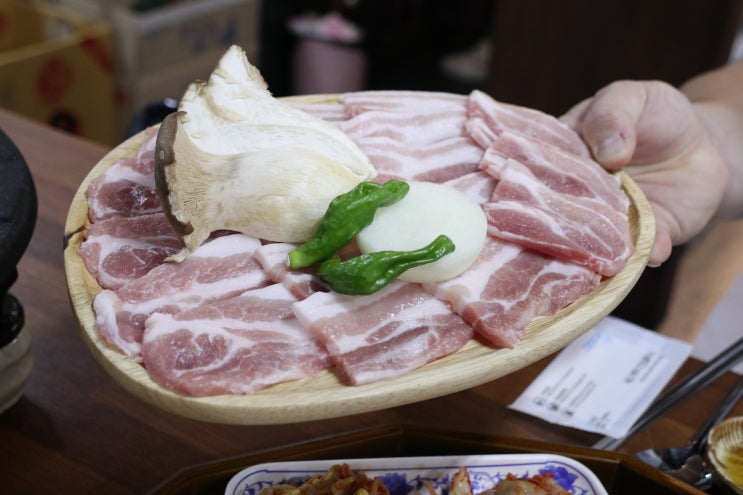  창원맛집, 마산맛집 삼겹살맛집으로 유명한 빗소리 뿌수기