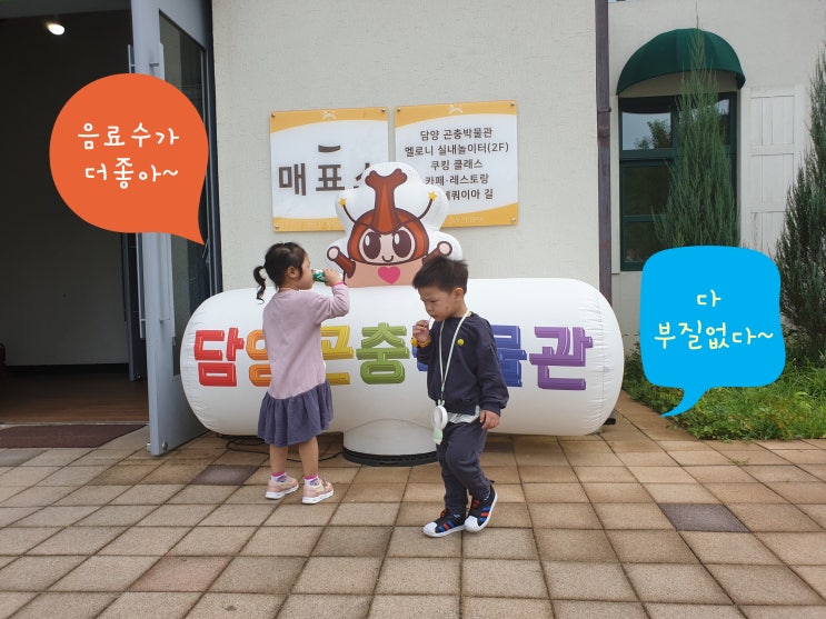  담양곤충박물관 아이들과 체험하며 놀기 굿~