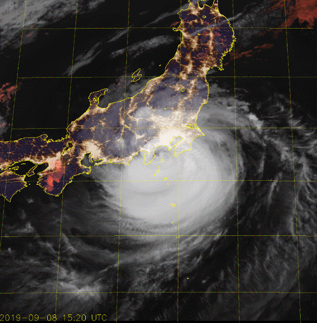 북서 태평양 : 태풍 파사이 (Typhoon Faxai) #06