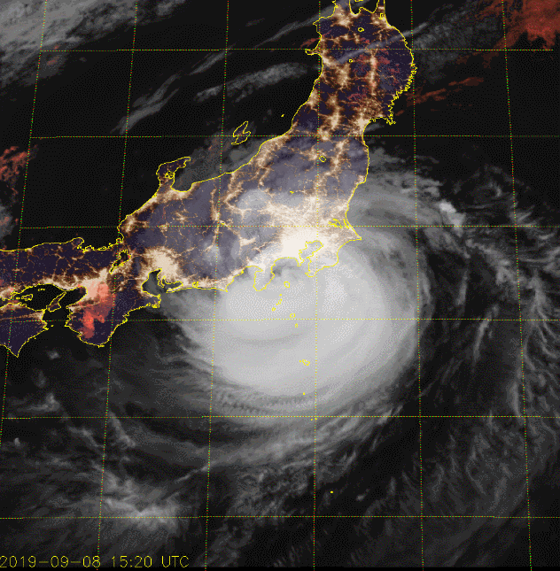  북서 태평양 : 태풍 파사이 (Typhoon Faxai) #06