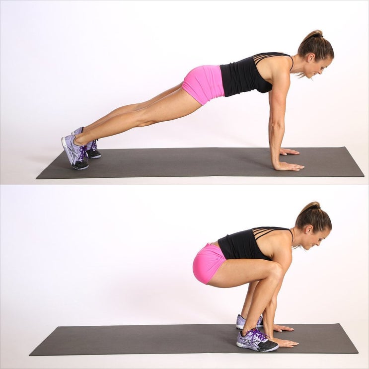  전신운동 버피테스트 (Burpee Test) 하는 법