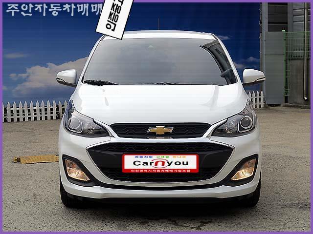  쉐보레 스파크 중고차 (무사고) 앞이안보여요~