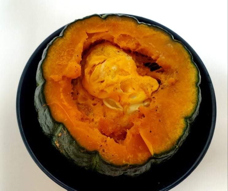  유일한 식단, 단호박에그슬럿