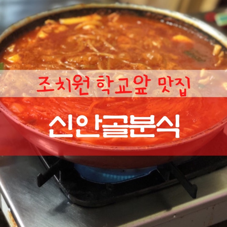  세종시 조치원 맛집 / 신안골분식