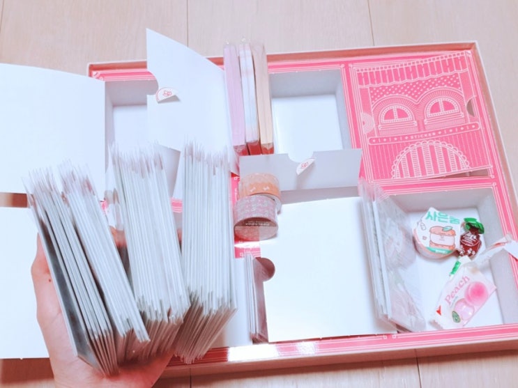  다꾸용품 인스스티커  주문해봤어요!