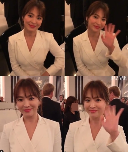 송혜교 근황, 뉴욕 패션쇼서 우아한 슈트 자태...`여신 강림` 송혜교 근황, 뉴욕 패션쇼서 우아한 슈트 자태...`여신 강림`