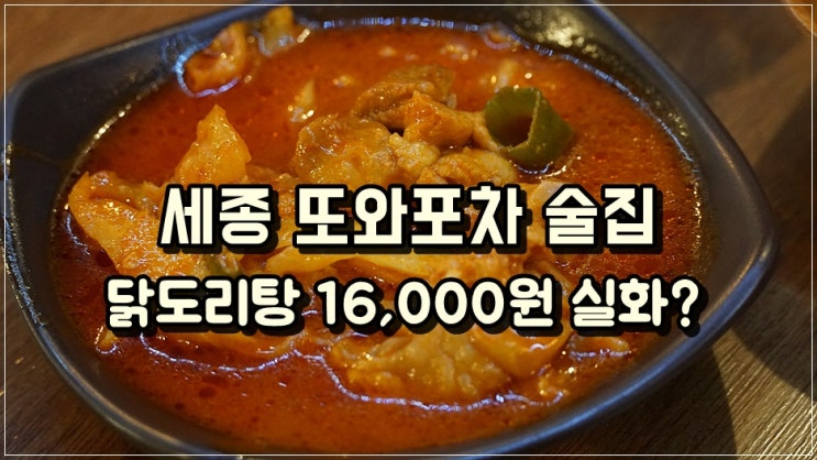  한국영상대 술집 추천 :: 세종 포차 '또와포차' 가성비 좋고 분위기짱!