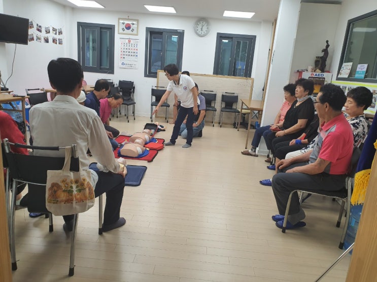 9월3일 삼태기 마을에서는 소중한 생명을 살리는 심페소생술교육이 있었습니다
