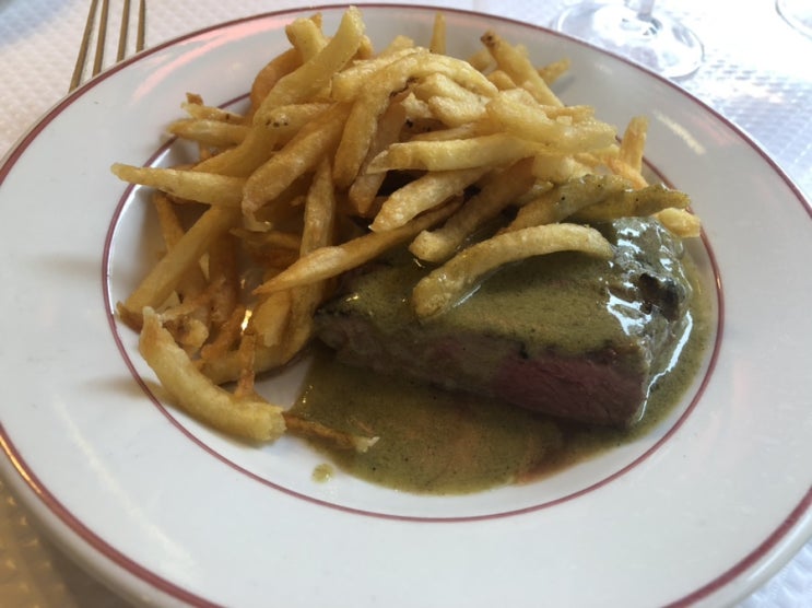  파리 스테이크 맛집 - Le Relais de l’Entrecote (원나잇푸드트립 프랑스편 권혁수 스테이크 맛집)