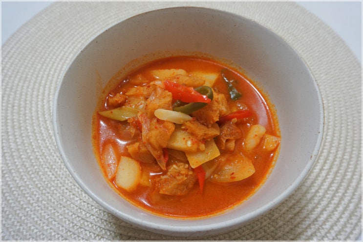  감자북어 고추장찌개 국찌개종류