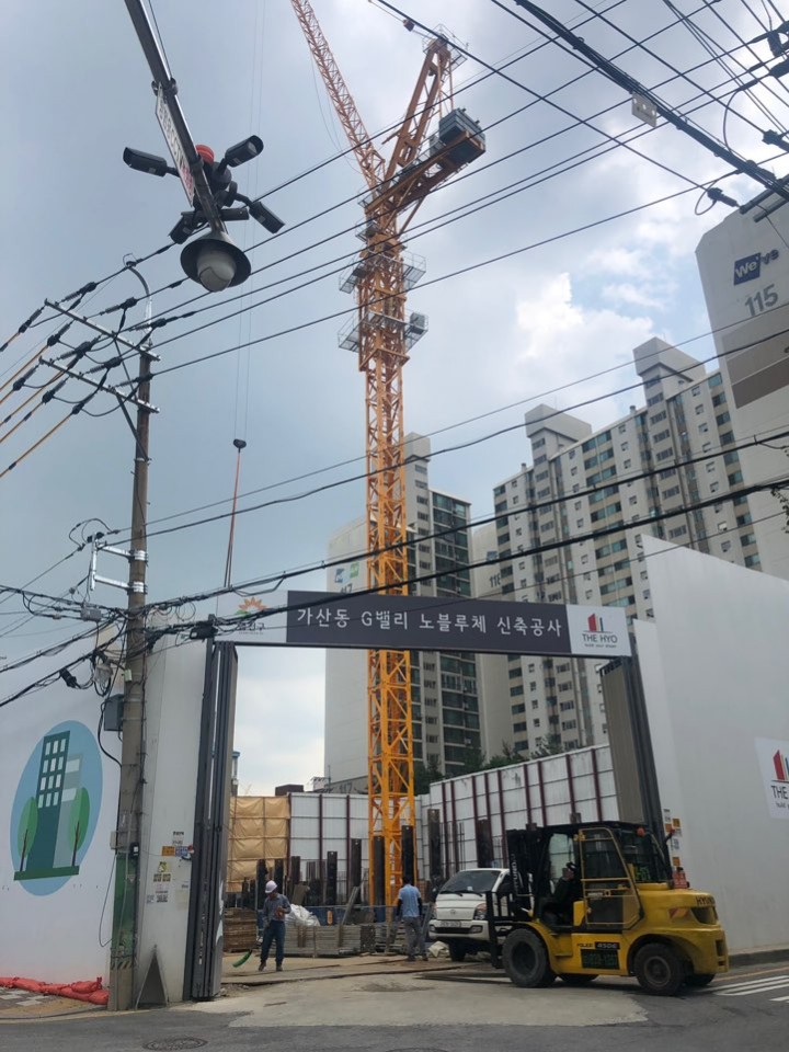  서울시 금천구 가산동 G밸리 노블루체 거주형 신축 오피스텔 투자 매매   (1번째)