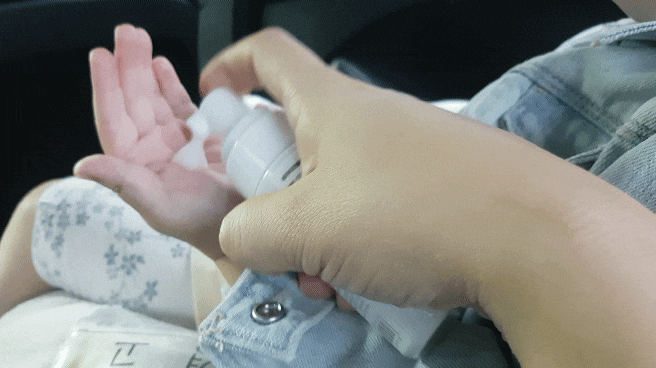  휴대용 손세정제 베베누보 키즈블리스 핸드워시로 준비했어요!!