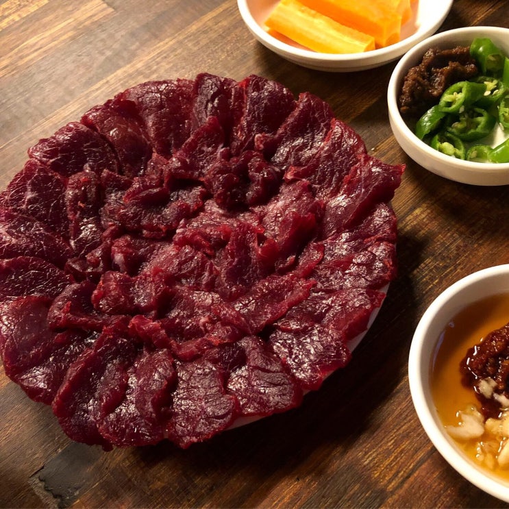  김콩룸, 대구 수성구 뭉티기 맛집, 생고기 맛집, 칠복식당