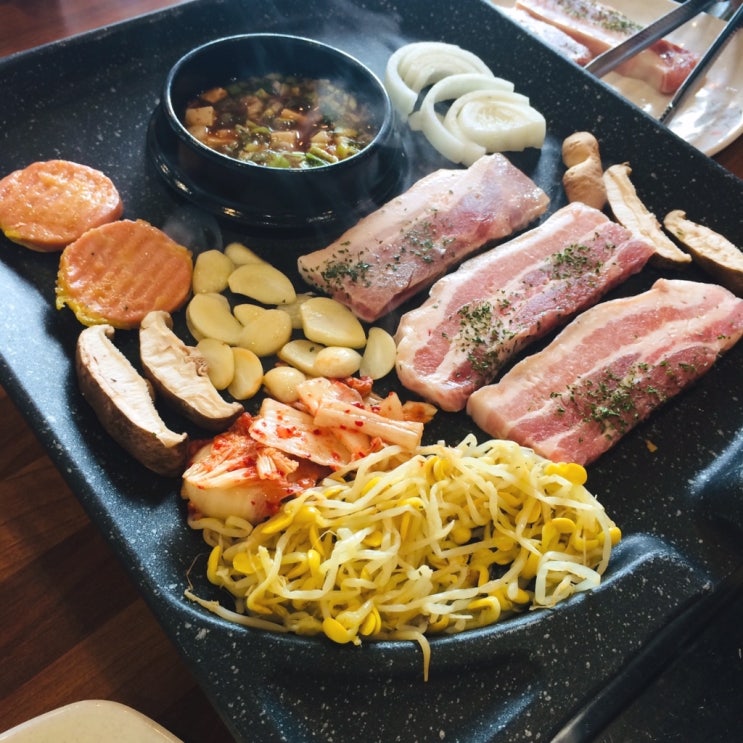  [김천지례맛집] 돼지고기구이 전문점 '수라간'에서  소금구이 먹었지요~