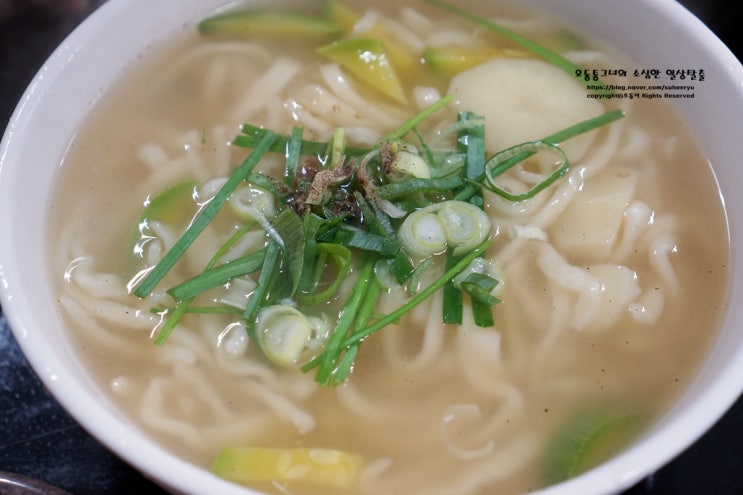  원주 중앙시장 미로예술시장 칼국수 먹고 옴!