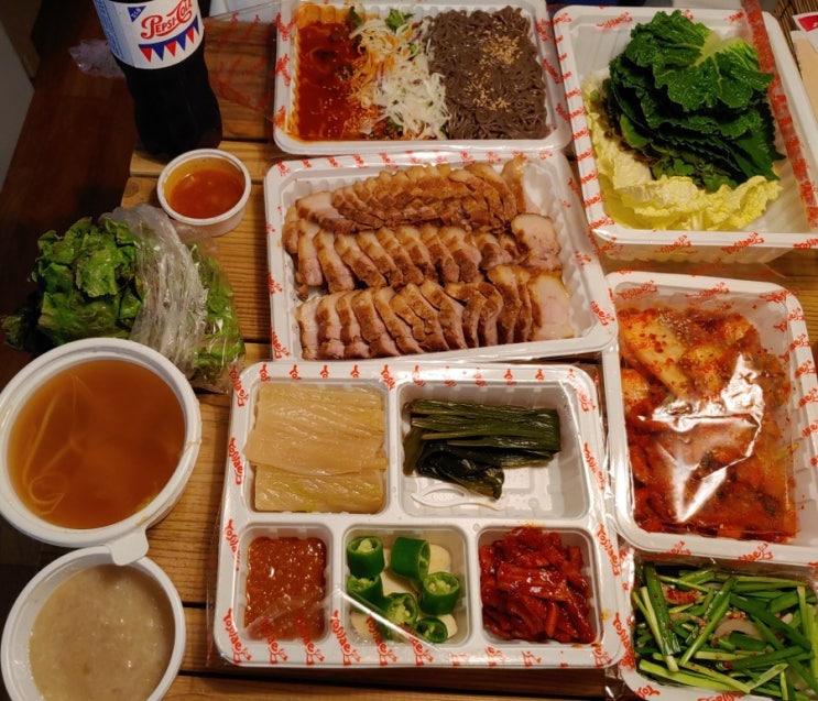  토시래 : 평택 독곡동 송탄 야식 배달 보쌈 맛집