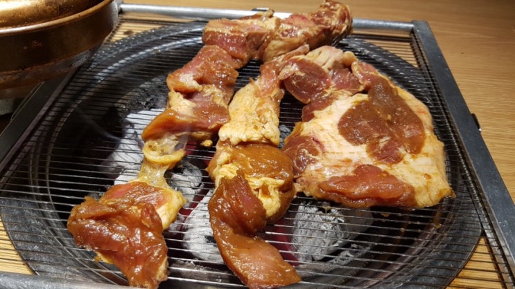  행신동 맛집 돼지갈비 명륜진사갈비 행신점 무한리필 고기집(ft.진로 이즈백 도수)~!!