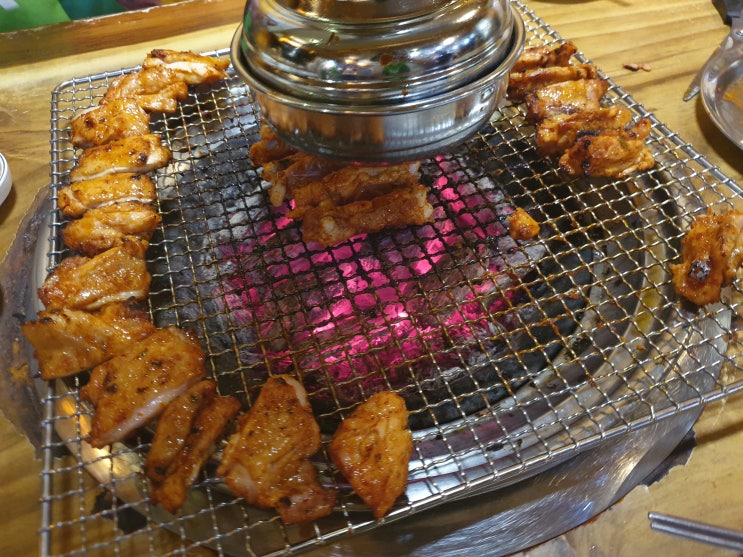  신도림 강촌숯불닭갈비 여전히 촉촉해