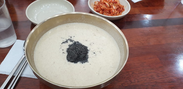  뚝섬역 직장인들 모여라 들깨수제비가 맛있는 강남교자