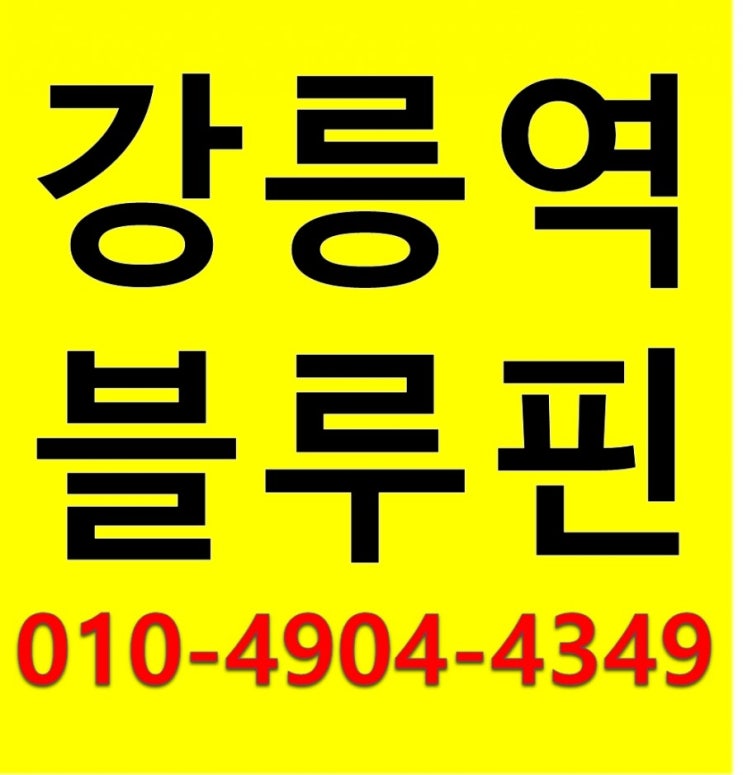  [강릉,속초 상가 분양] 강릉역 블루핀 오피스텔 & 상가  모델하우스 바로연결