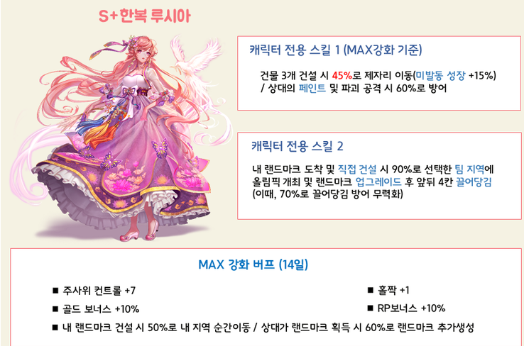  모두의마블 윷놀이 맵 플레이하고 100만원과 한복 루시아 받자, 윷놀이맵 이벤트 공략