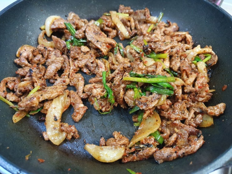  오리불고기 볶아서 볶음밥까지~