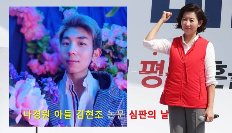  [디시인사이드] 나경원 아들 김현조 논문 청탁 드러나…윤형진 교수 “나경원이 직접 부탁”…우종학 “조국 딸보다 불공평” 동양대 총장 박사학위 위조는 보도 안 하는 조중동!