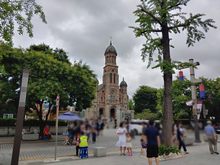 전주 전동성당 - 시간이 다 돼서 못 들어갔다ㅜㅜ