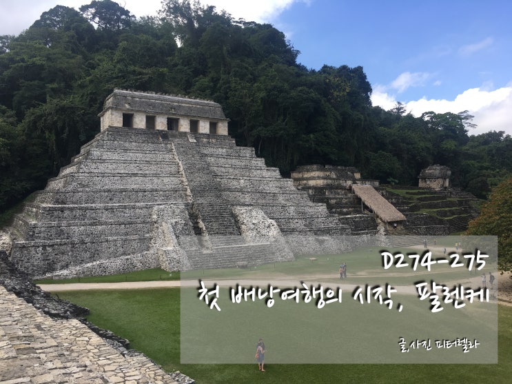  피터렐라의 자전거 세계일주 #82 :: D274-275, 유카탄반도의 팔렌케를 시작으로, 처음 해보는 배낭여행