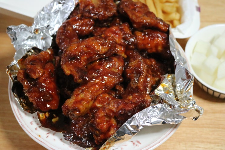  비비큐 극한매운왕갈비치킨 : BBQ 신메뉴 먹은 후기!