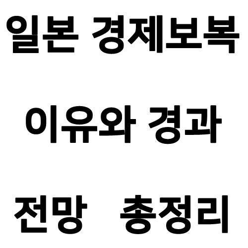 일본 경제보복과 일본 불매운동 정리 배경 영향 및 대응