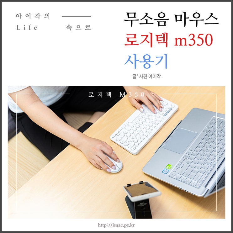 아이패드 마우스 로지텍 m350, 아이패드 프로까지 사용기