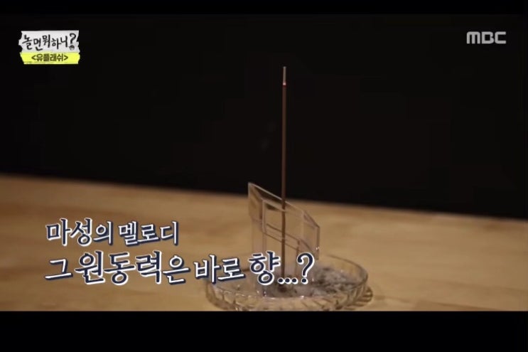  가수 선우정아 작업실에 피운 마성의 향ㅋㅋ 올피움 인센스 뚜껑 발견! MBC 놀면뭐하니!