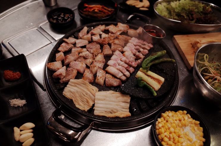  해운대 회식장소 / 고기집 맛집 하하&김종국의 401 정육식당 해운대점 다녀왔어요~