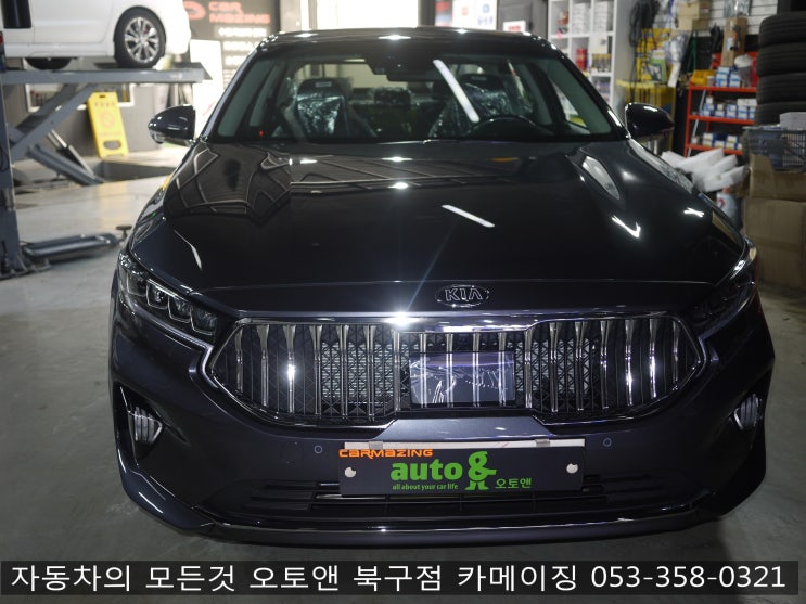  대구빌트인보조배터리전문점 오토앤북구점카메이징                         신형K7빌트인캠DVRS보조배터리장착