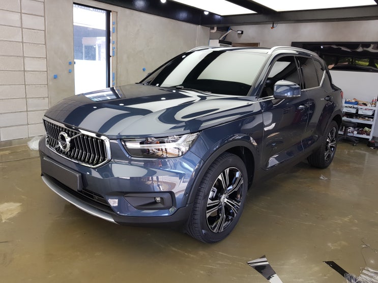 볼보 xc40 T4 인스크립션 출고후 꼭필요한 썬팅 블랙박스 하이패스
