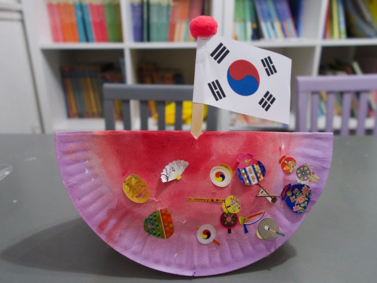  오뚝이 태극기 만들기 | 누리과정 9월