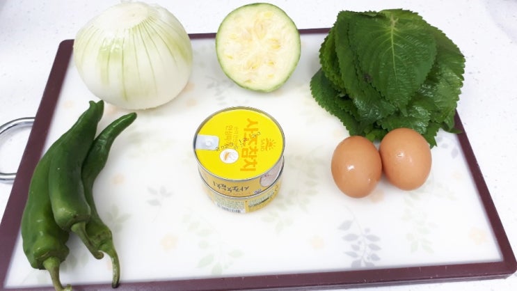  맛있는 추석 음식  참치 동그랑땡 만드는 법