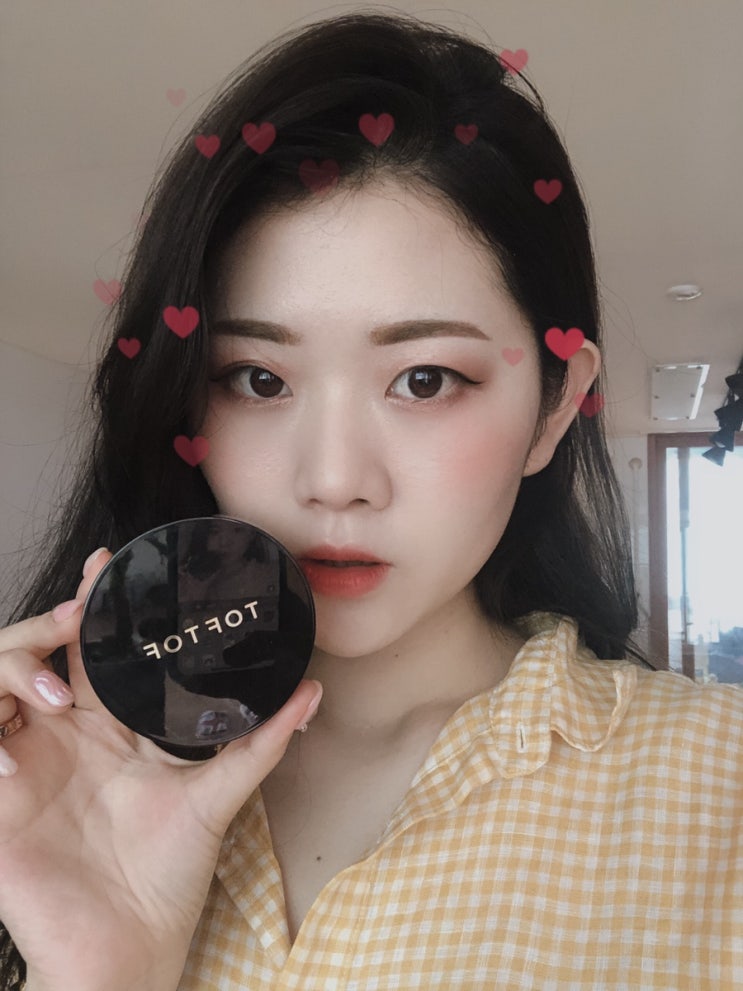  블랑두부 토프토프쿠션 붉은기커버 최적화