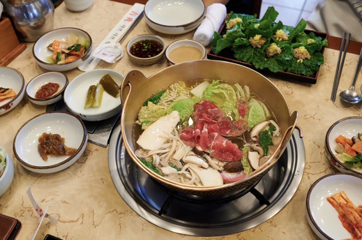  송정 샤브샤브 전문점 길조 세트 메뉴 폭풍 흡입