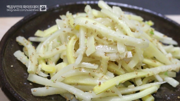 도라지볶음 도라지 쓴맛제거 꿀팁