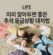  [추석 명절 체크리스트] 추석 연휴 응급상황 대처법_성묘, 음식