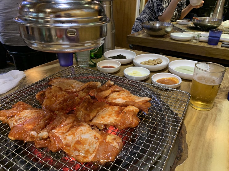  신도림 강촌숯불닭갈비 넘 부드럽고 맛있어서 폭풍흡입
