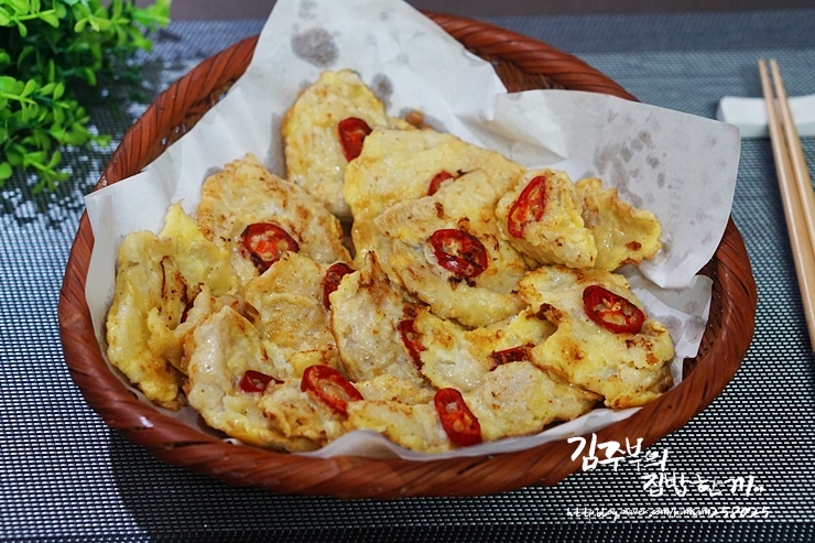  명태전 만드는 법 동태전이랑 똑같아