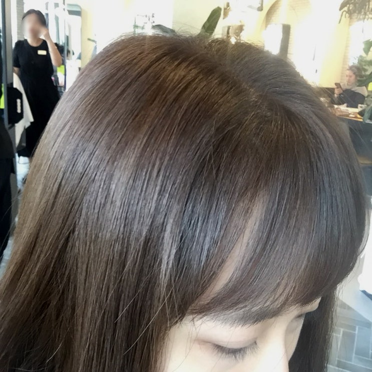  광교 미용실 : 가을맞이 톤다운 (준오헤어, 이설 디자이너)