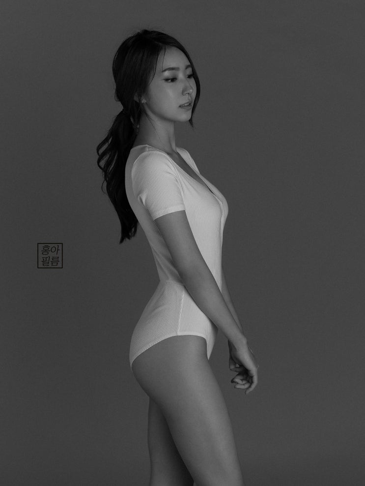  흑백 바디프로필 대구에서 오신 필라테스 강사