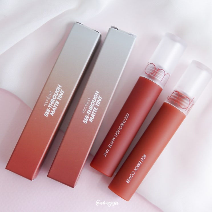  서울스토어 친구할인코드 mint2an / 롬앤 시스루 매트 틴트 브릭커버 & 번랩 후기